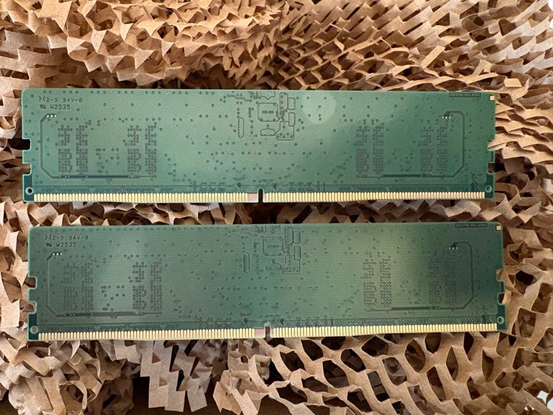 【Kingston】DDR5-5600/16GB（8gb×2）デスクトップ用