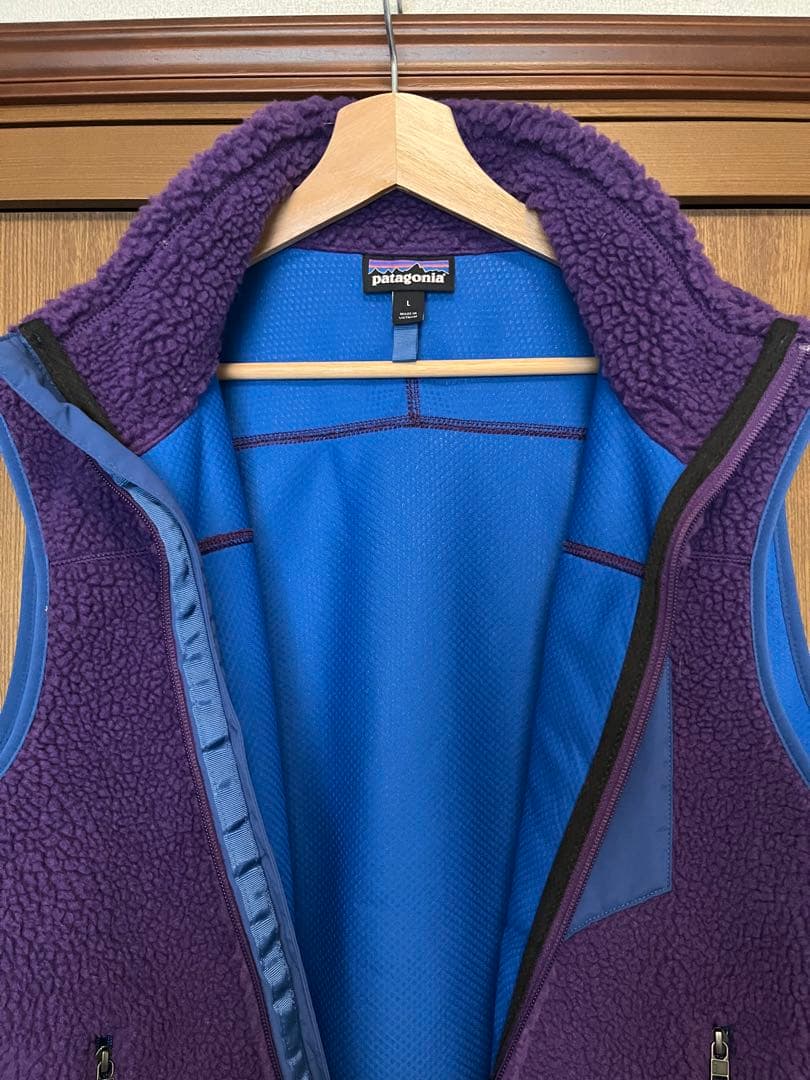 【超美品】Patagonia Ms Retro-X Vest PUR FA20
