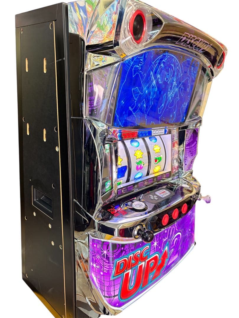 【送料込】ディスクアップ2 パチスロ 実機 直接引取可