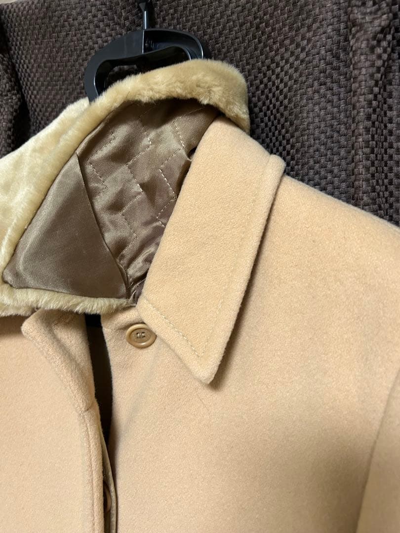 美品L／MAX&CO マックスアンドコー マキシ丈 マキシコート ロングコート