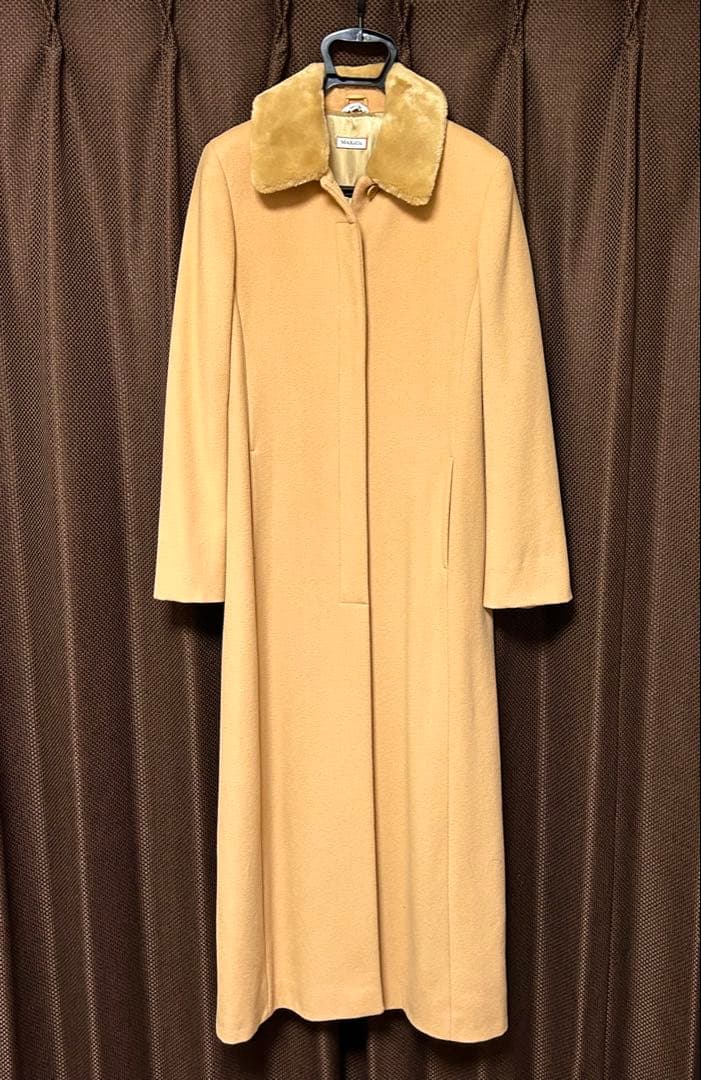 美品L／MAX&CO マックスアンドコー マキシ丈 マキシコート ロングコート