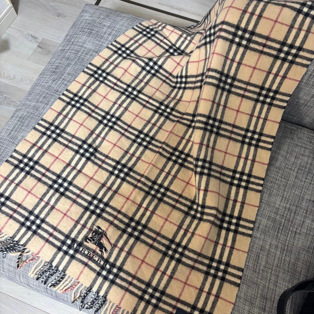バーバリーロンドンBurberry⭐︎ストールノバチェック　シャドーホース　ウール