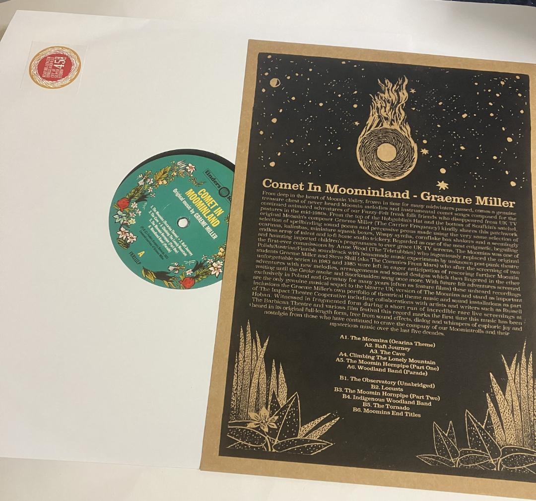 ムーミン谷の彗星 サウンドトラックLP Hot Sand Ed