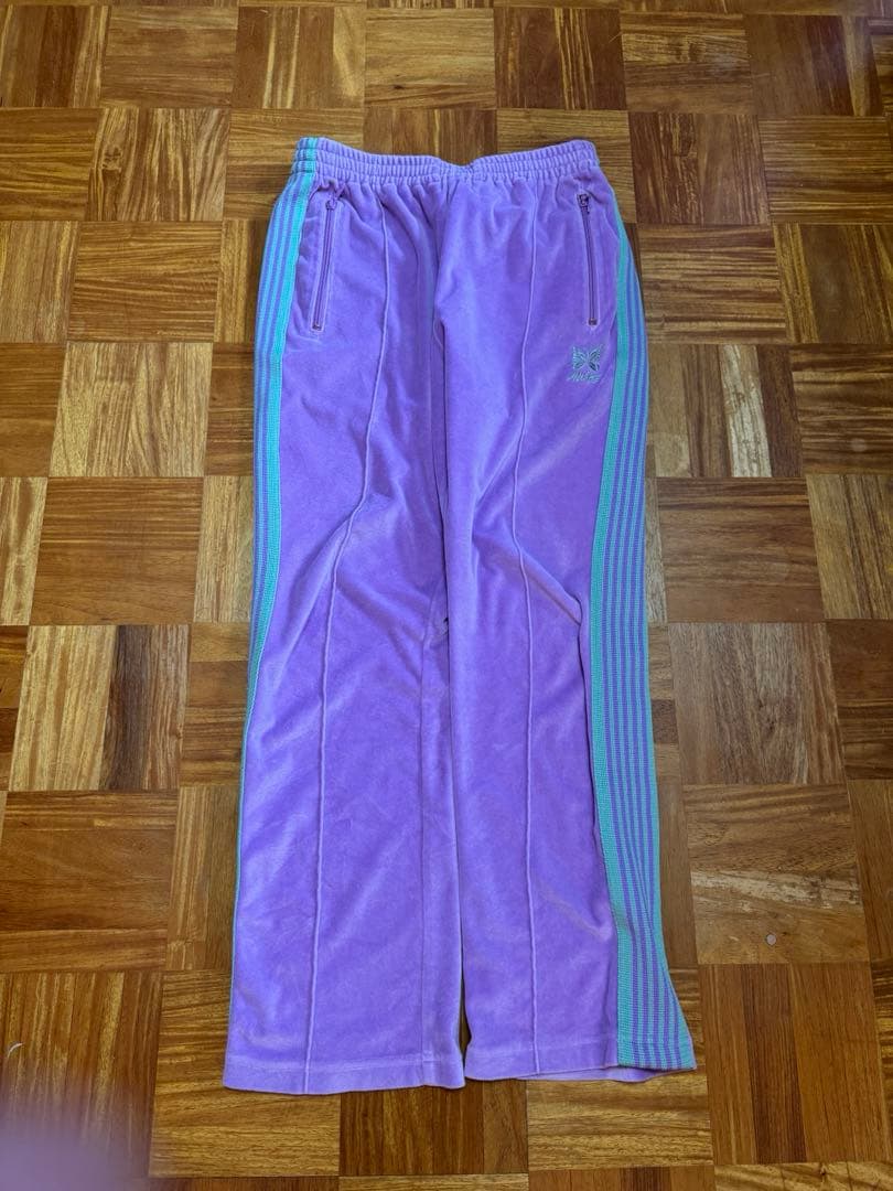 Needles awge トラックパンツ ベロア コラボ 深瀬着用 美品