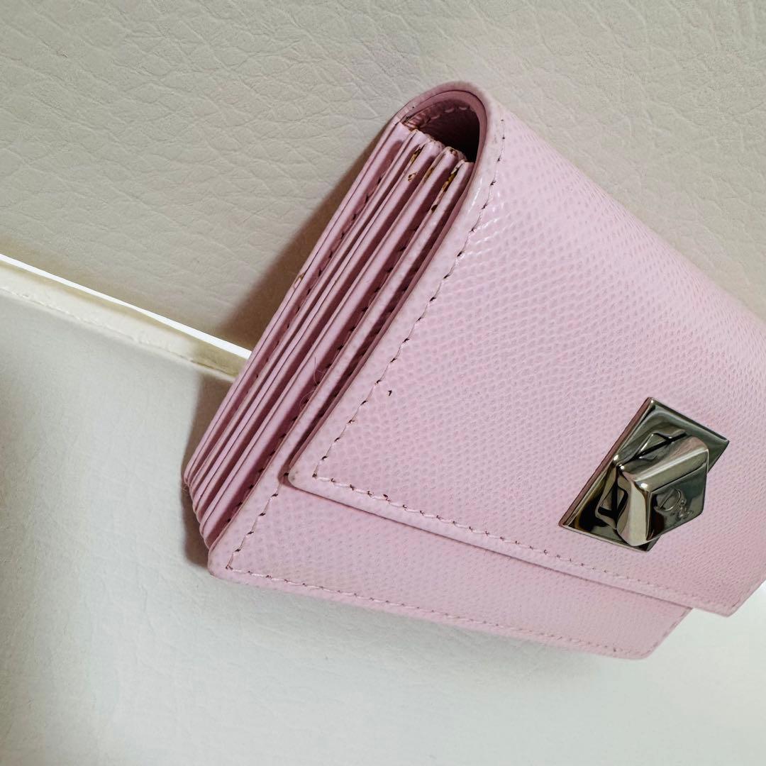 ✨️美品✨️ Dior ディオール 名刺入れ カード入れ ピンク レザー