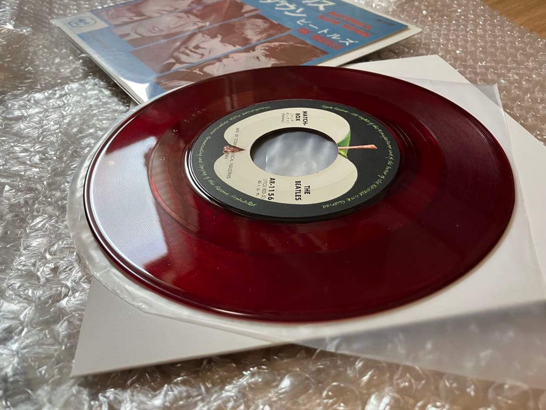 ミント赤盤　アップル　マッチボックス
