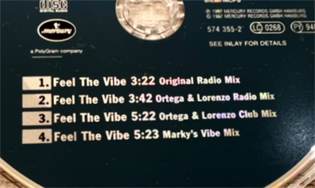 MARKY MARK 『FEEL THE VIBE 』