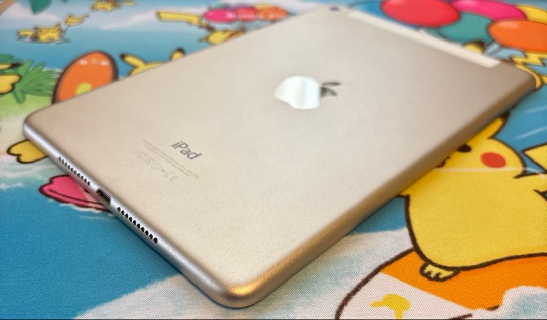 【美品】Apple iPad mini 4 ゴールド 16GB cellular