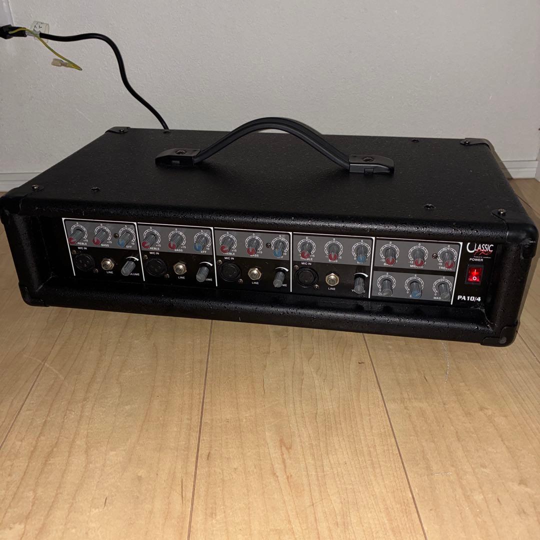 【動作ok 美品】PA10/4 ClassicPro マイクミキサー