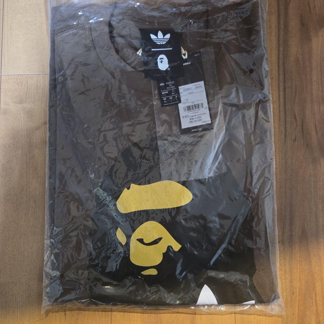 BAPE × adidas コラボ Tシャツ 2XL