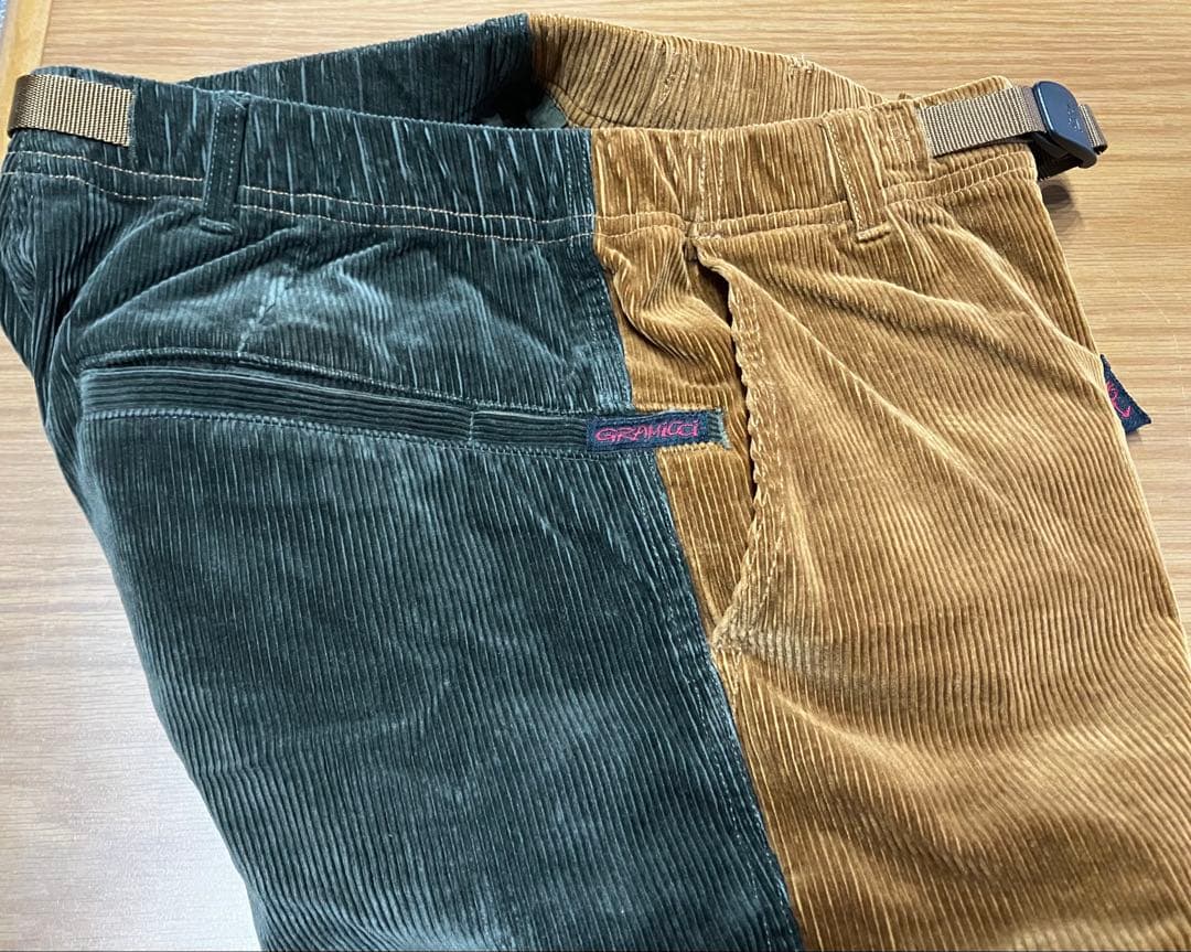 AlexanderLeeChang × Gramicci ツートンコーデュロイ