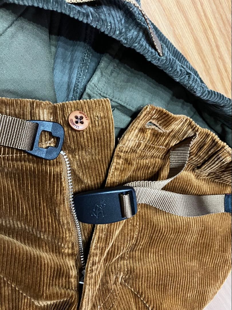 AlexanderLeeChang × Gramicci ツートンコーデュロイ