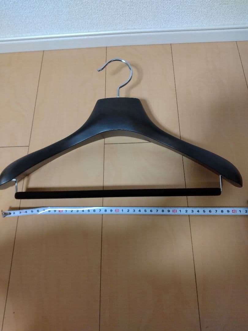 AUT-03 メンズスーツハンガー スモークブラウン