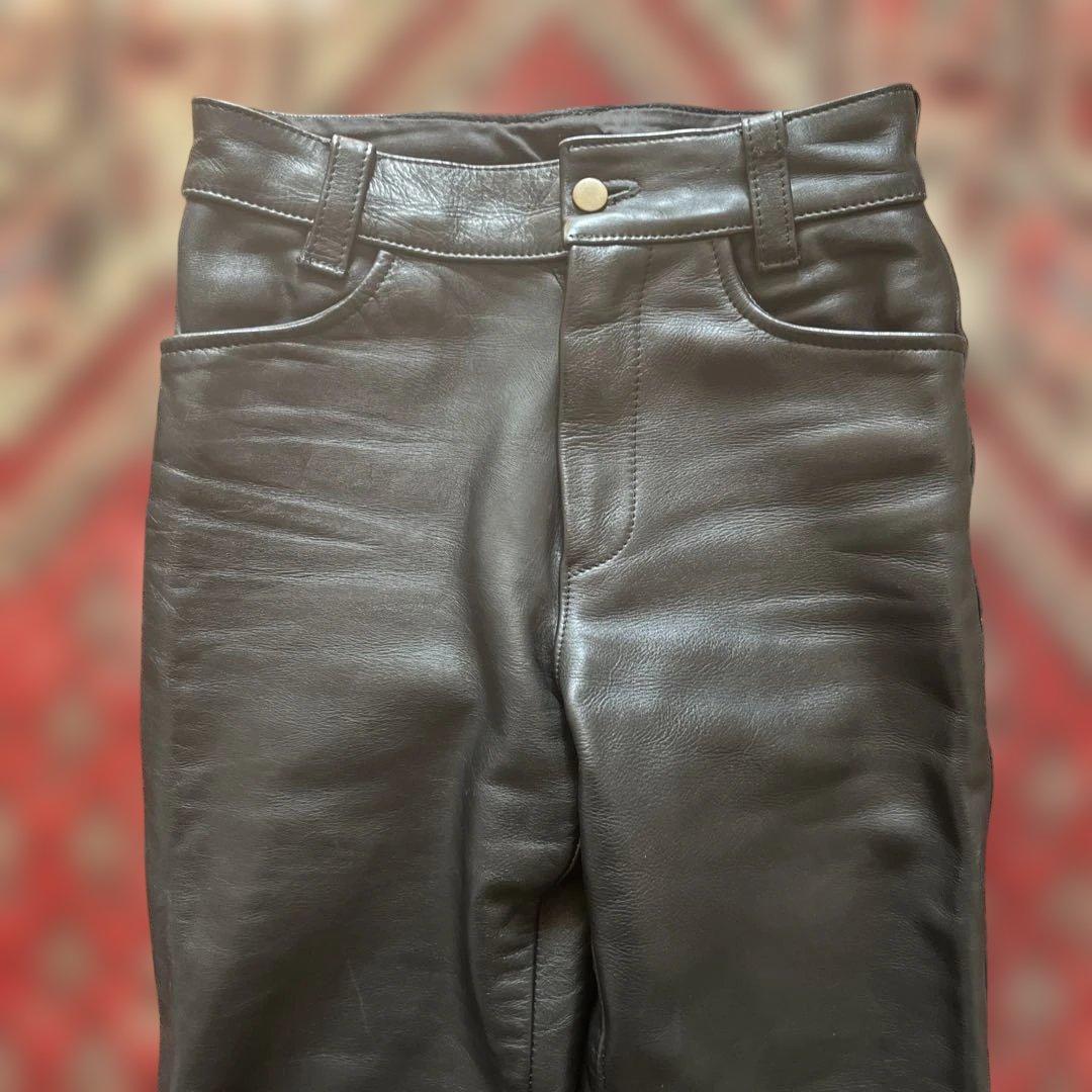 VANSON レザーパンツ 29インチmasses 木村拓哉 ギフト 美品
