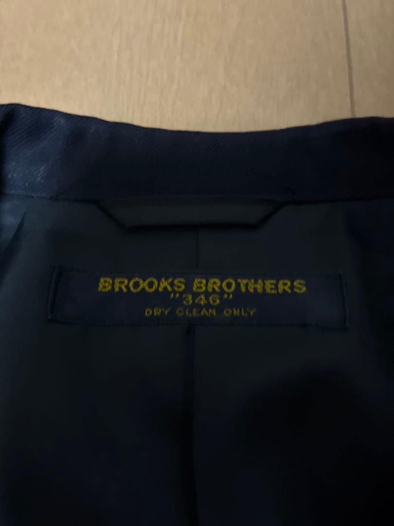 Brooks Brothers ネイビー ダブルブレストジャケット　紺ブレ