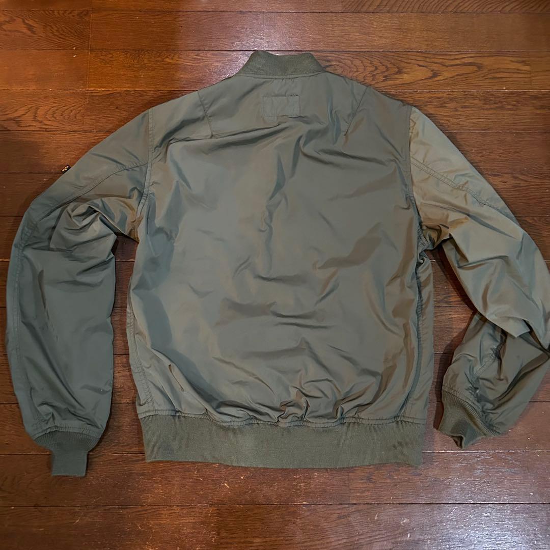 Alpha Industries MA-1 フライトジャケット M オリーブ
