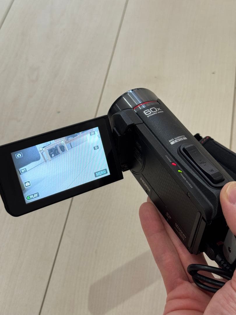 JVC Everio R GZ-R75K-B ケース 保護レンズ付