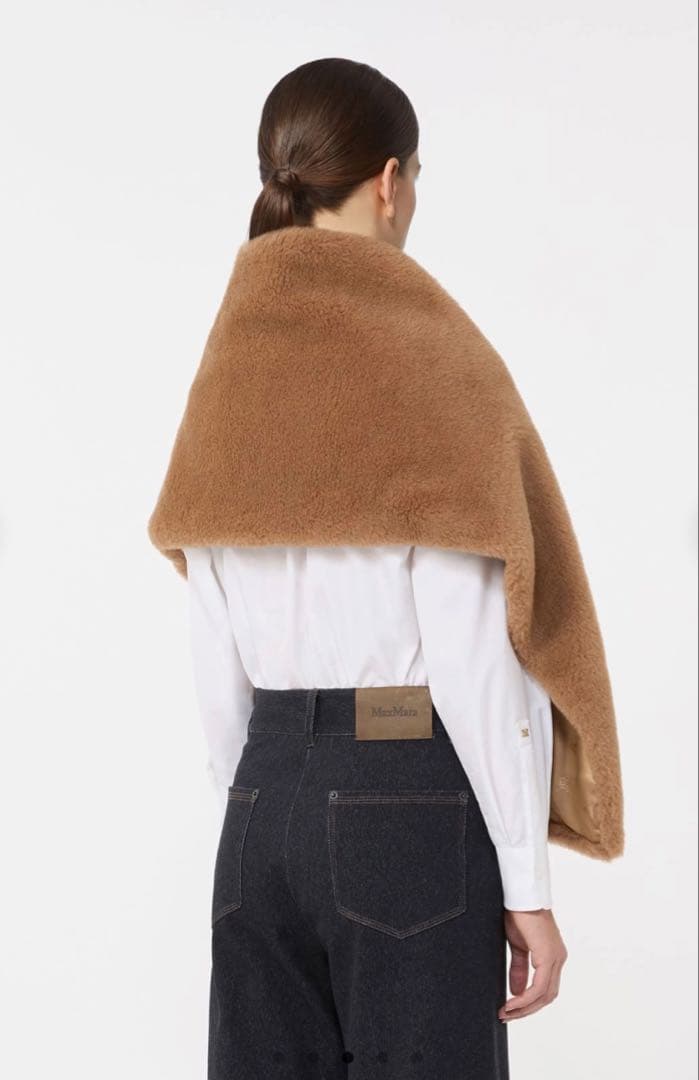 【今季新作・新品未使用】MAX MARA テディベア ストール