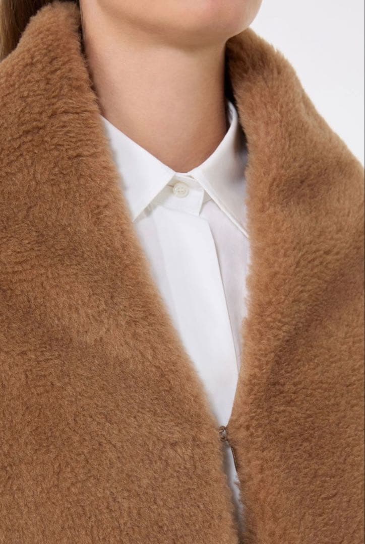 【今季新作・新品未使用】MAX MARA テディベア ストール