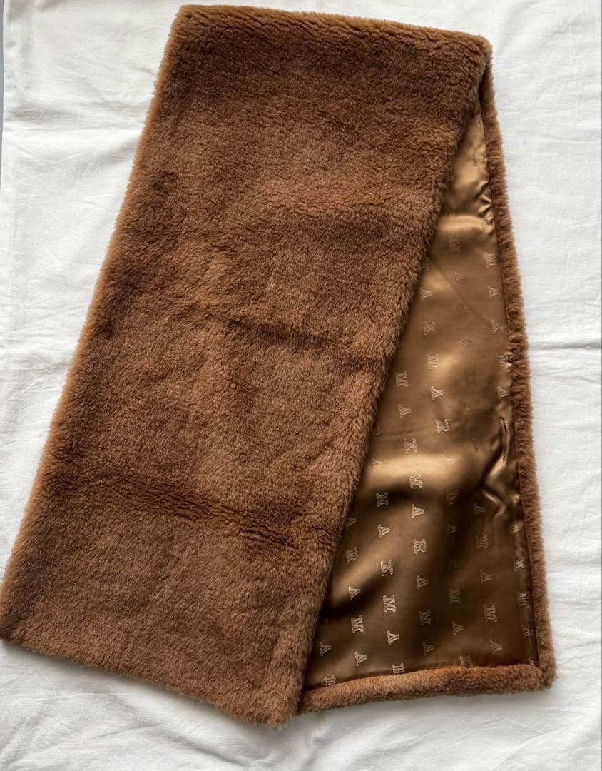 【今季新作・新品未使用】MAX MARA テディベア ストール