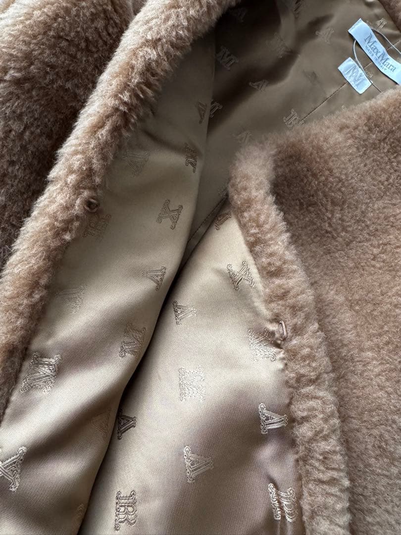 【今季新作・新品未使用】MAX MARA テディベア ストール