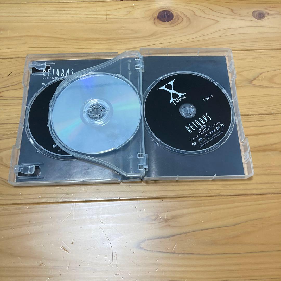 X JAPAN RETURNS 完全版 初回限定生産 DVD-BOX 7枚組