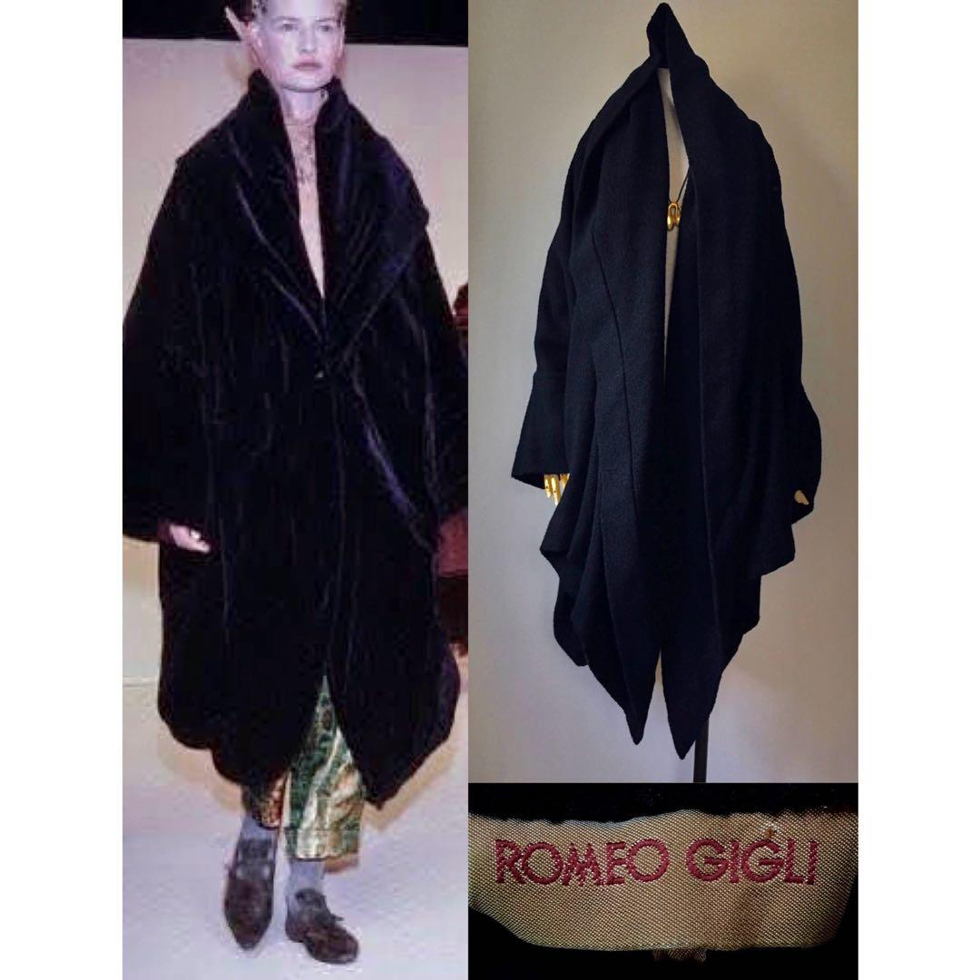 ジャケット・アウター 90s Vintage ROMEO GIGLI 2WAY CAPE COAT