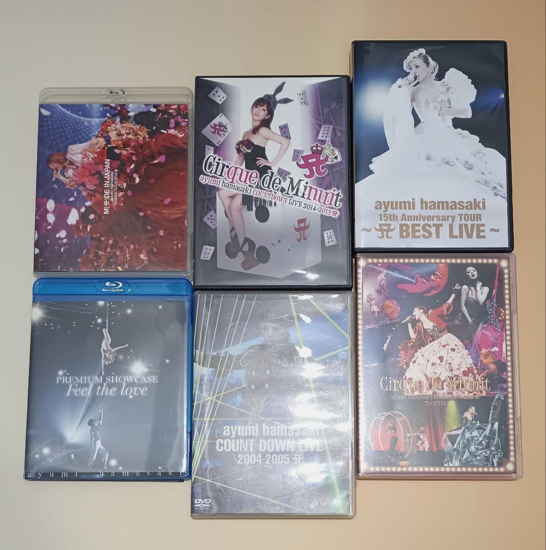 ayumi hamasaki 浜崎あゆみDVDまとめ売り