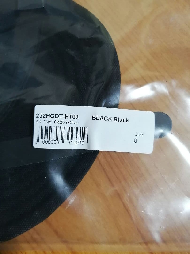 WTAPS A3 Cap Black ダブルタップス