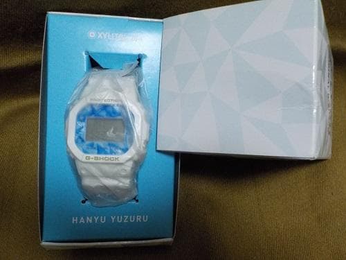羽生結弦　Gショック　HANYU YUZURU G-SHOCK XYLITOL
