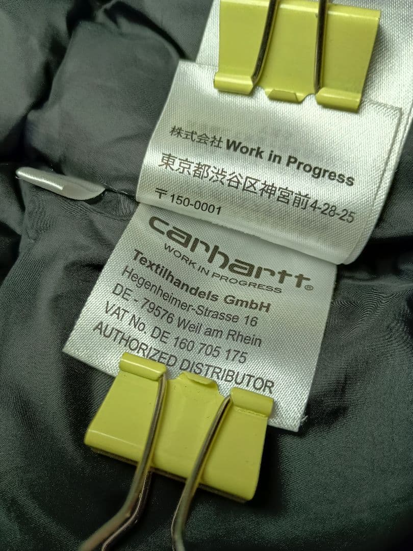 こ*ー様 carhartt カーハート フルジップアクティブ ゴールドジャケット