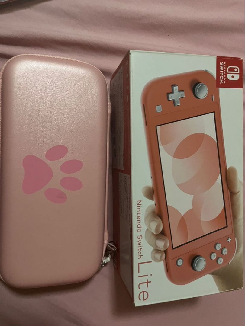 Nintendo Switch Lite ピンク 本体とゲームソフト付き