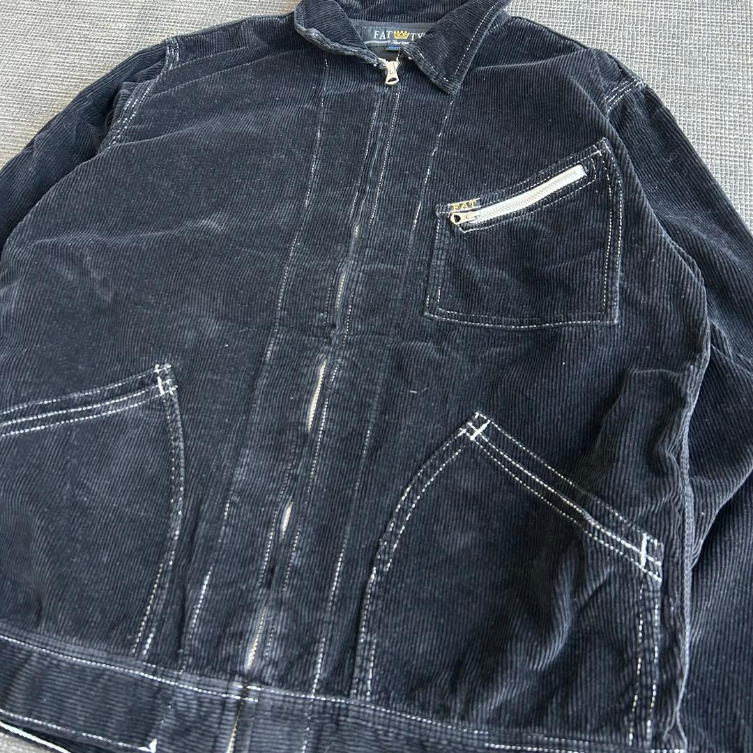 FAT TYO 00s corduroy jacket 裏原 コーデュロイ
