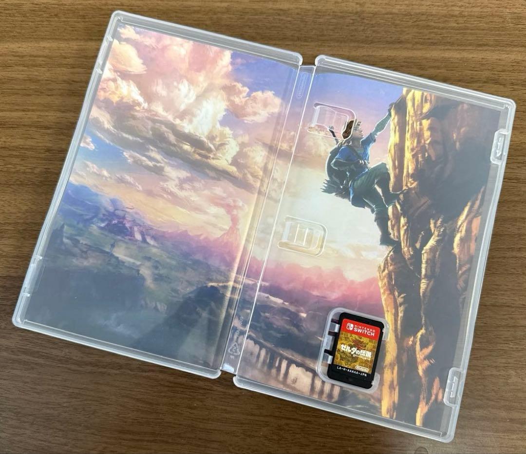 【極美品】Switch ゼルダの伝説 ブレスオブザワイルド 初期ロム