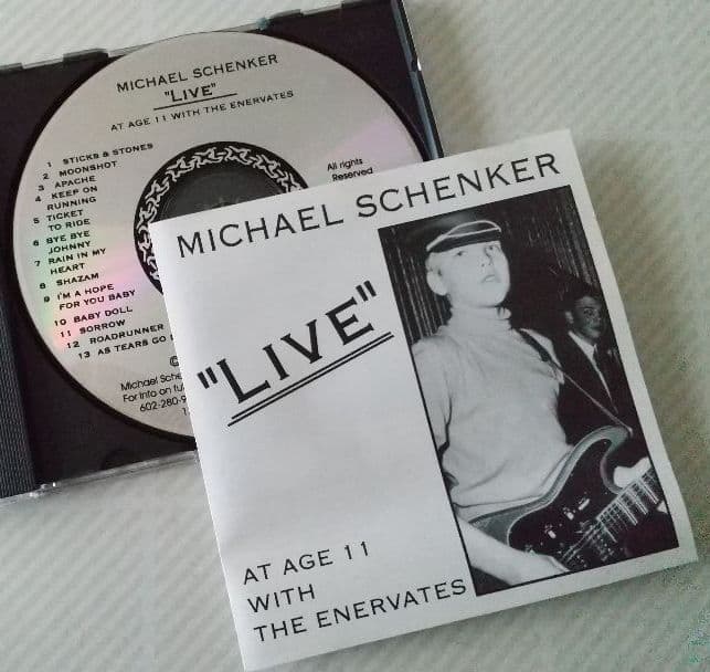 洋楽 Michael Schenker WITH THE ENERVATES/LIVE