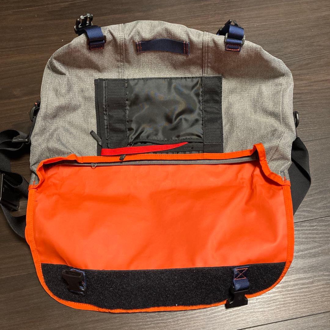 TIMBUK2 メッセンジャーバッグ グレー/オレンジ