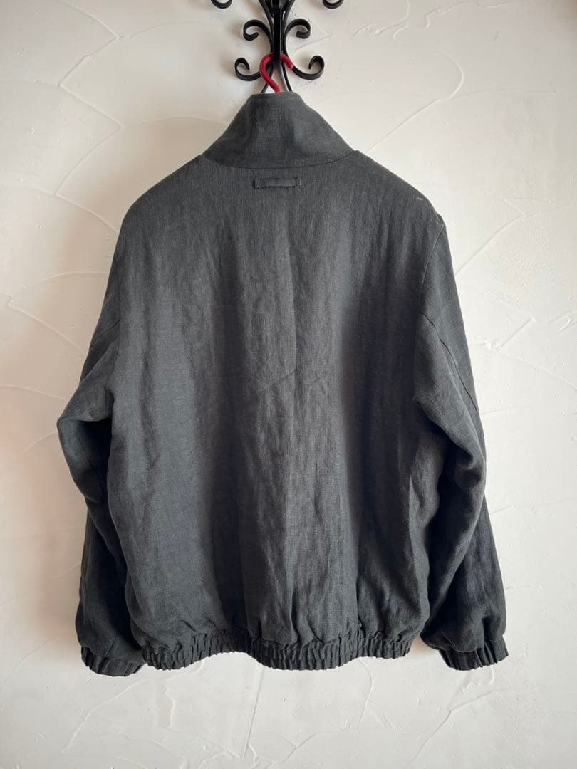 UNFOLLOW【FOLL/フォル】wet linen track jacket