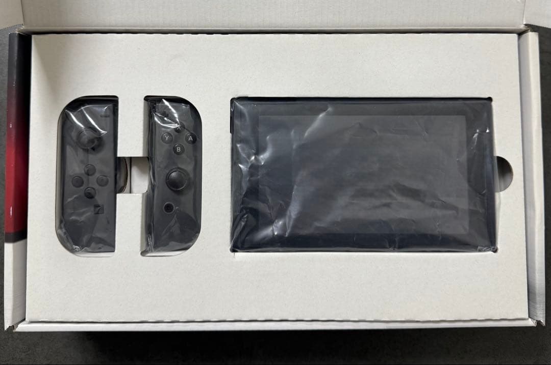 【美品】任天堂Switch　ニンテンドースイッチ　本体 グレー充電スタンド箱付き
