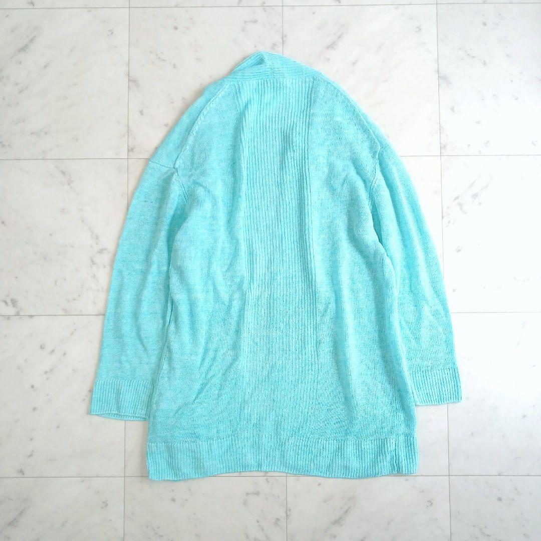 【新品】49AV JUNKO SHIMADA リネン100　カーディガン ミント