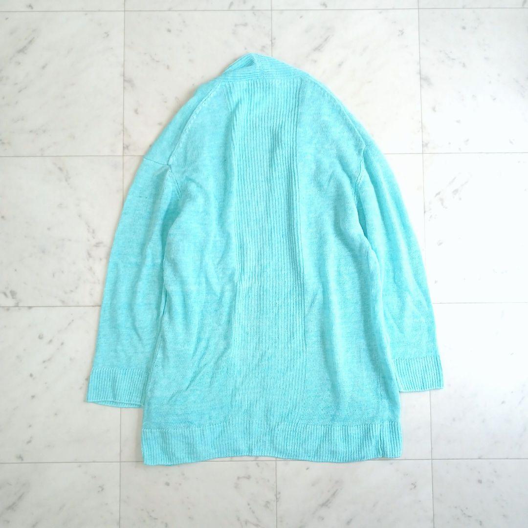 【新品】49AV JUNKO SHIMADA リネン100　カーディガン ミント