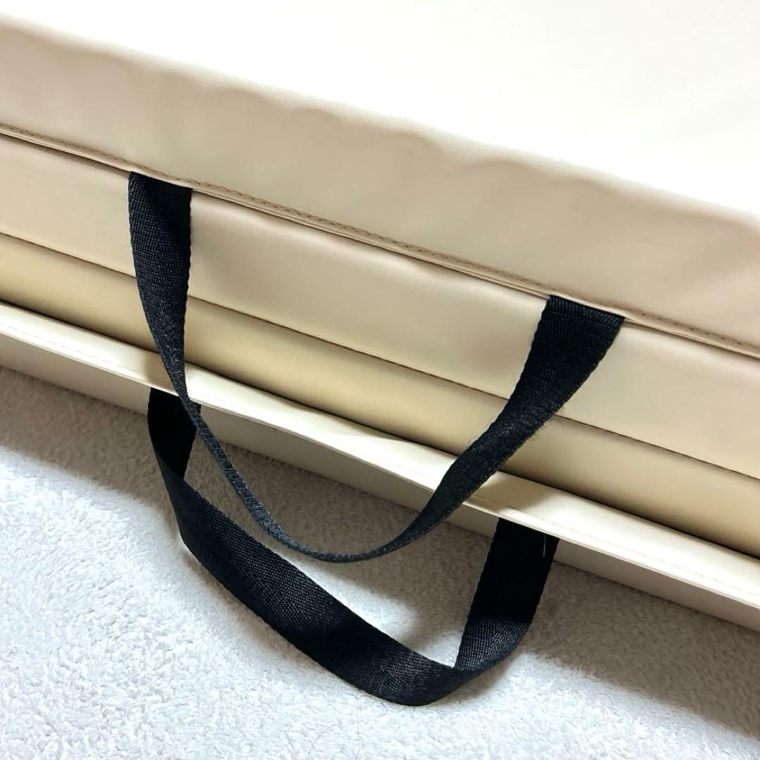 送料込み　体操　マット　折りたたみ　180×120 厚さ5cm ベージュ　大型