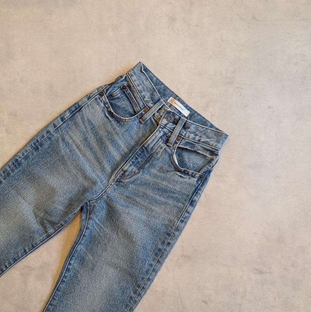 【moussy】MVS FLARE フレアデニム　22