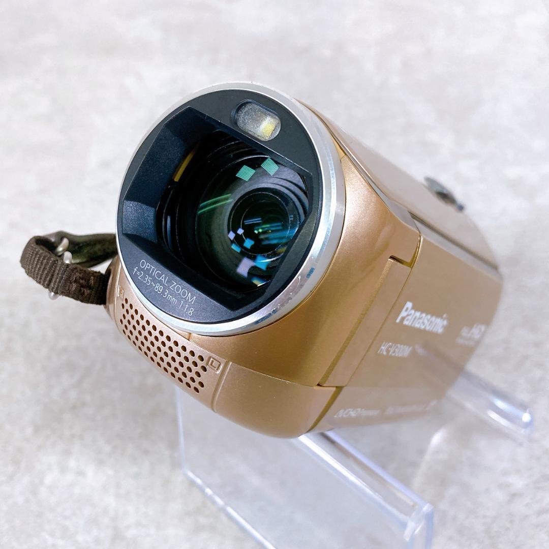 Panasonic デジタルハイビジョンビデオカメラ HC-V300M ゴールド