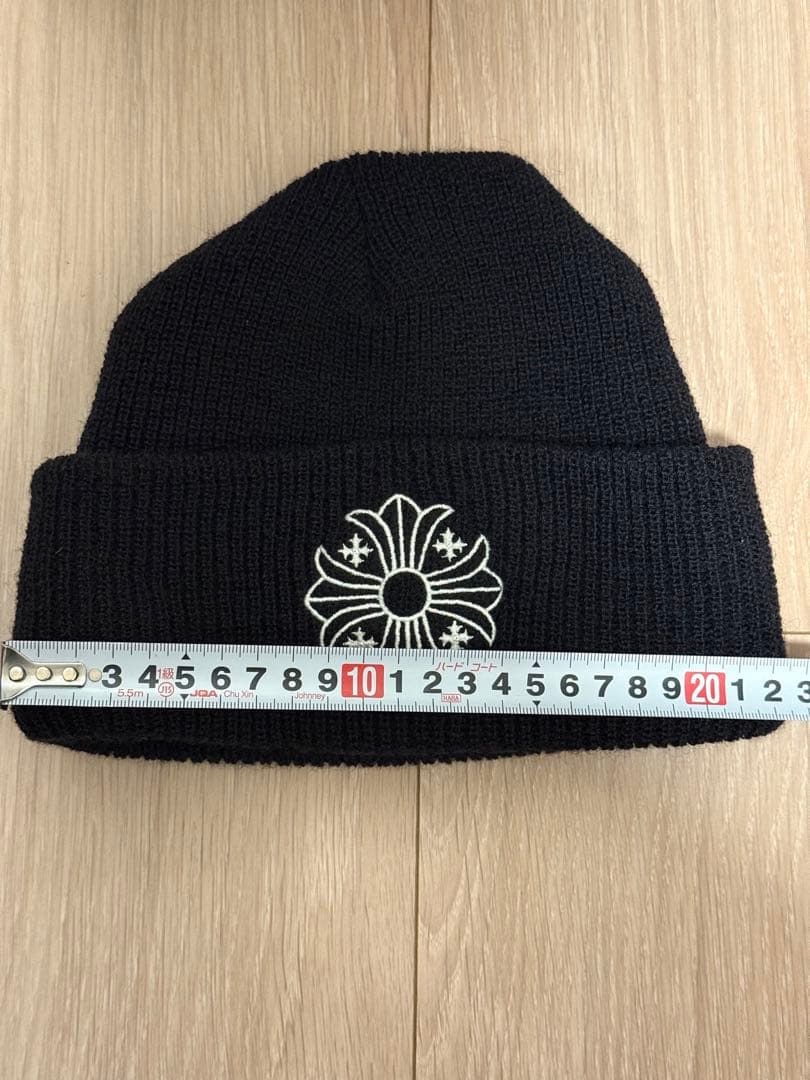正規品　CHROME HEARTS ブラックビーニー ニット帽