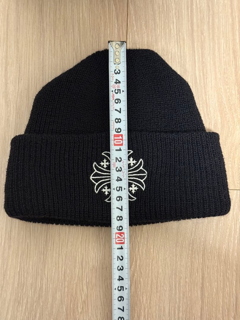 正規品　CHROME HEARTS ブラックビーニー ニット帽