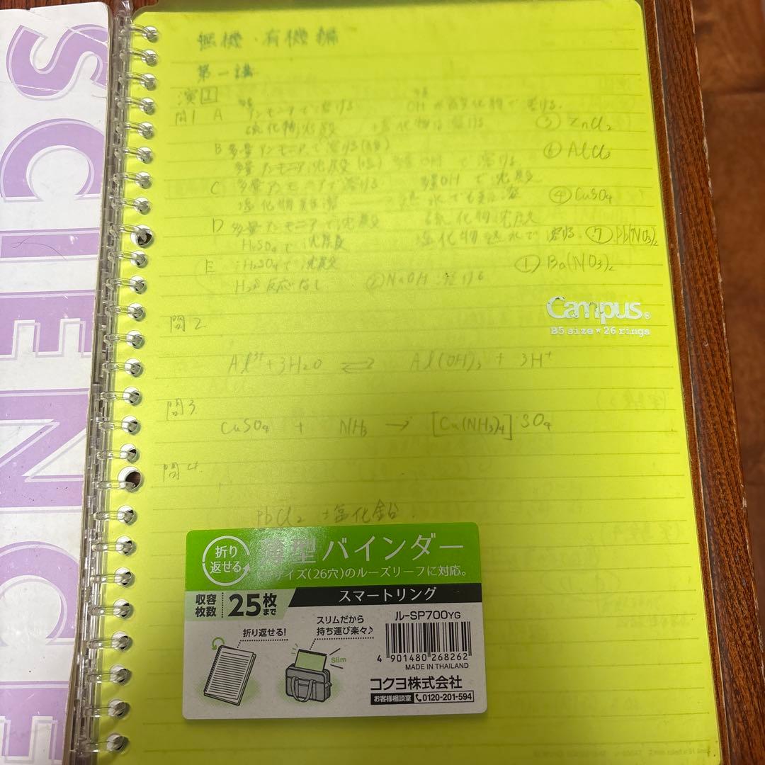 ハイレベル化学 無機・有機化学演習