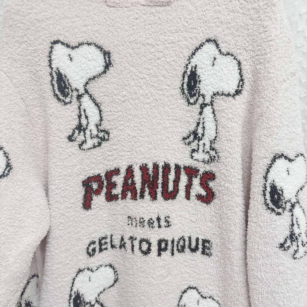 PEANUTS　gelato pique スヌーピー　限定　パーカーワンピース