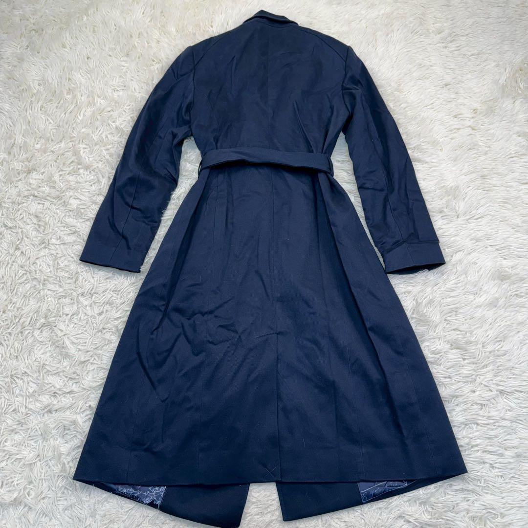 未使用品✨ テッドベイカー ロングラップコート ベルテッド S ネイビー
