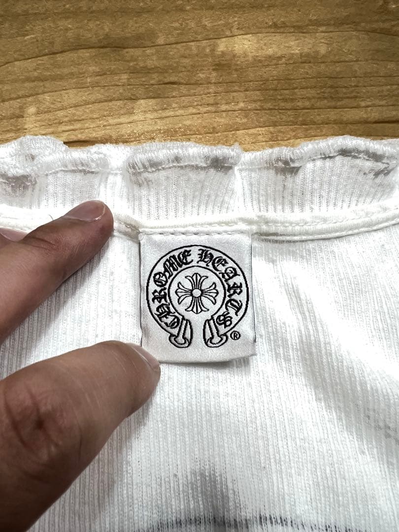 Chrome Hearts ホワイトタンクトップ　ホースシュー　国内正規品