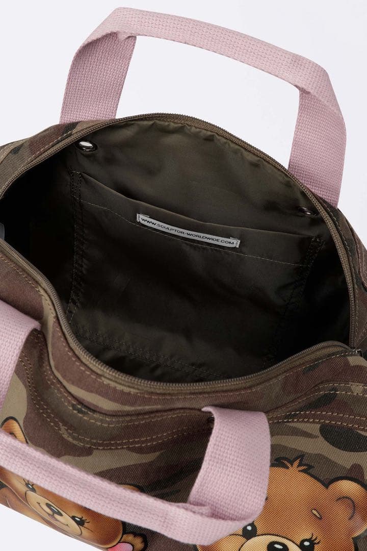 バッグ sculptor Teddy Duffle Bag Camo